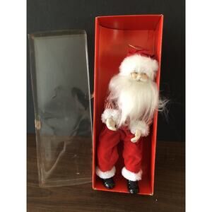 Vintage Santa Claus Doll Porcelain By Midwest Brand